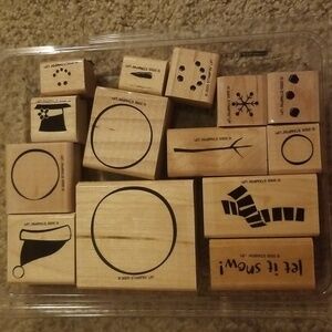 Stampin Up Cold Play stamp set.